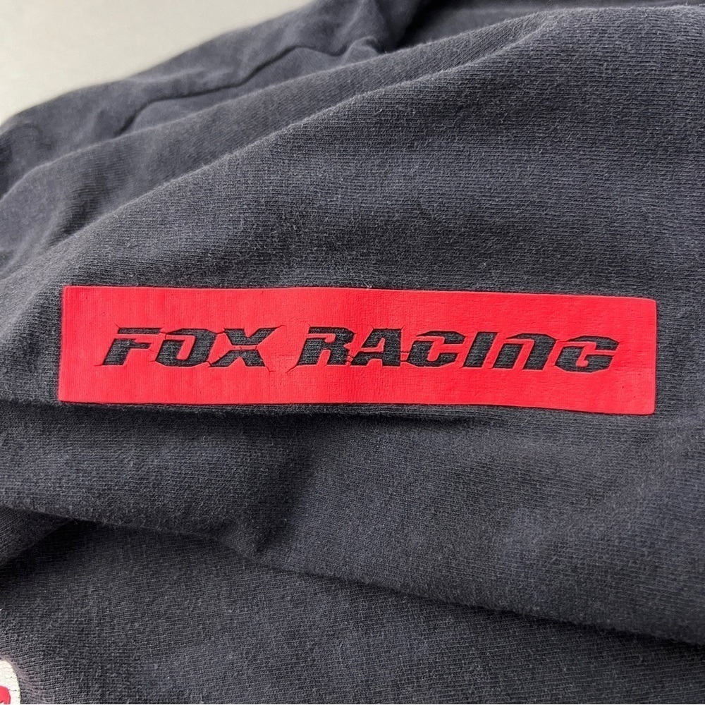 Vintage FOX RACING Double Sided Tee Shirt 🦊 🩸 - Picture 7 of 8